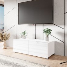 TV mesa CALABRINI 37x100 cm blanco