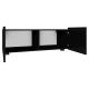 TV mesa CALABRINI 37x100 cm negro