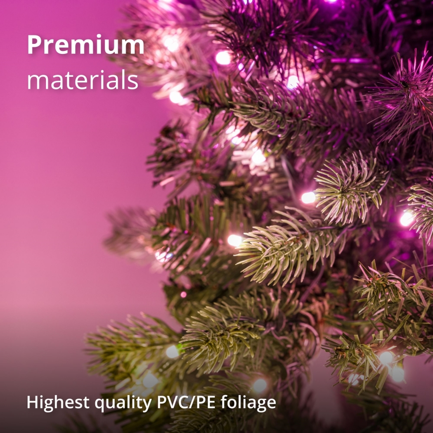 Twinkly - Corona de Navidad LED RGB regulable 50xLED d. 60 cm Wi-Fi