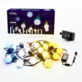 Twinkly - LED Regulable exterior cadena decorativa FESTOON 20xLED 14m IP44 Wi-Fi