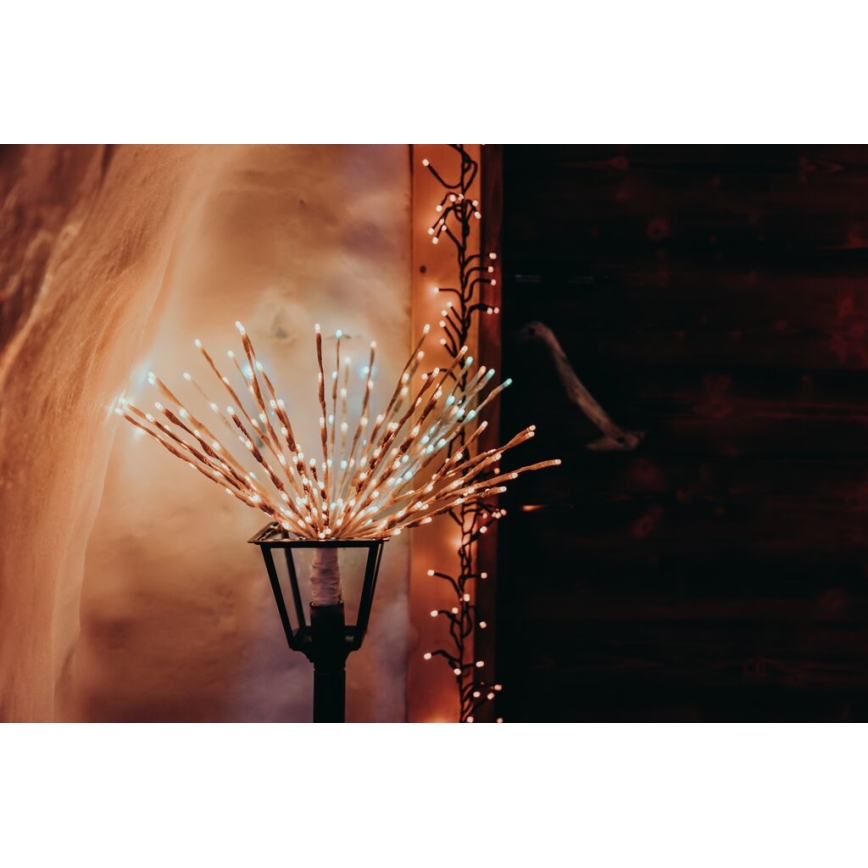 Twinkly - LED RGB Regulable exterior poinsettia SPRITZER 200xLED IP44 Wi-Fi