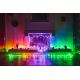 Twinkly - LED RGB Regulable exterior Cinta de Navidad CLUSTER 400xLED 9,5m IP44 Wi-Fi