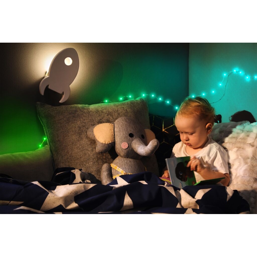 Twinkly - Tira LED RGB regulable para exteriores DOTS 400xLED 20 m IP44 Wi-Fi