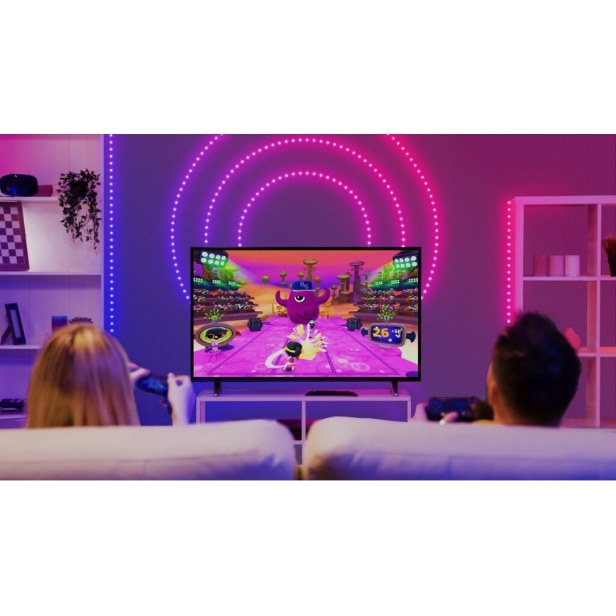 Twinkly - Tira LED RGB regulable para exteriores DOTS 400xLED 20 m IP44 Wi-Fi