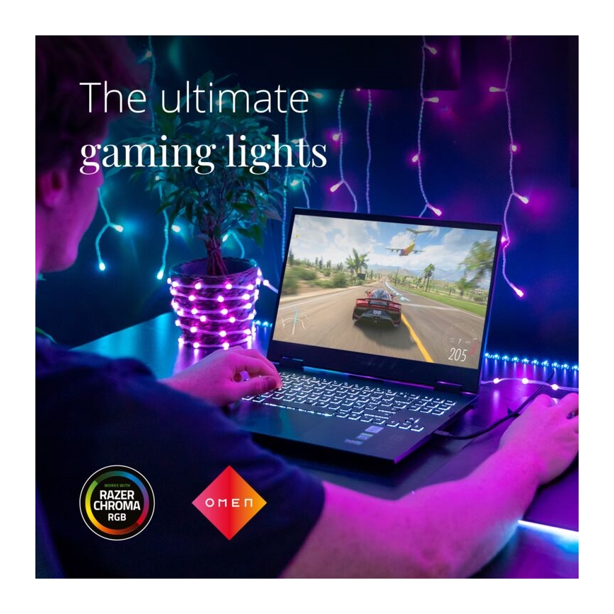 Twinkly - Tira LED RGB regulable para exteriores DOTS 400xLED 20 m IP44 Wi-Fi