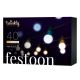 Twinkly - LED Regulable exterior cadena decorativa FESTOON 40xLED 24m IP44 Wi-Fi