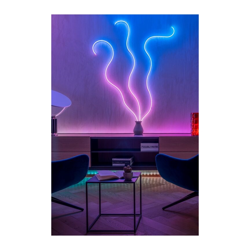 Twinkly - LED RGB Tira regulable FLEX 200xLED 2 m Wi-Fi