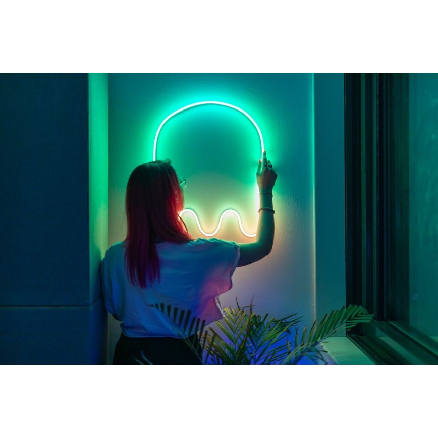 Twinkly - LED RGB Tira regulable FLEX 200xLED 2 m Wi-Fi