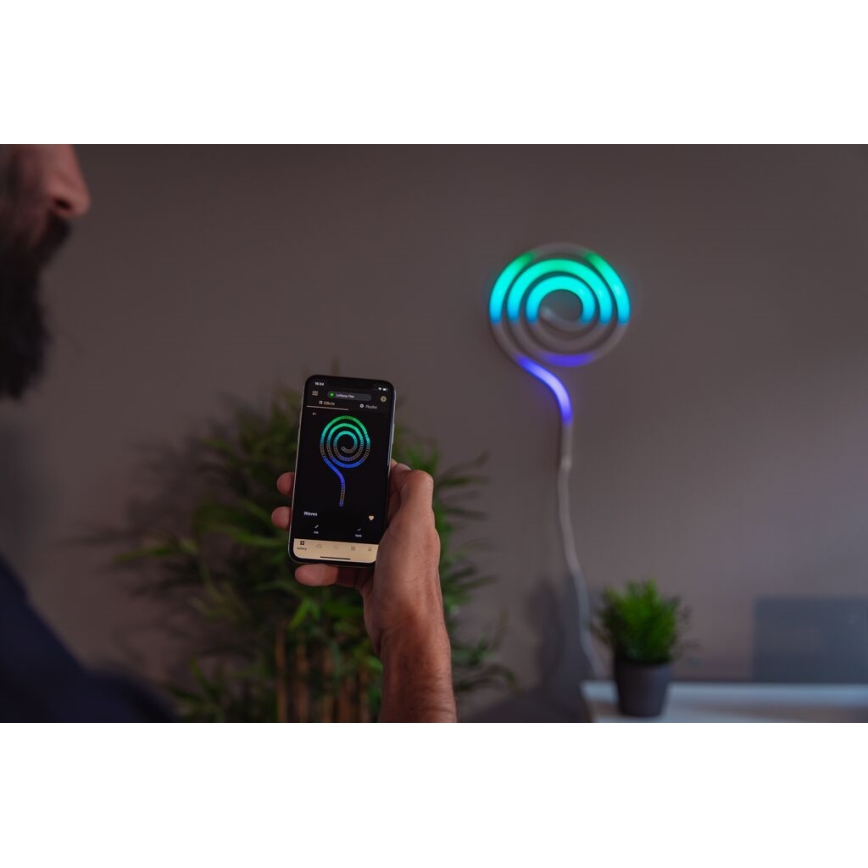 Twinkly - LED RGB Tira regulable FLEX 200xLED 2 m Wi-Fi