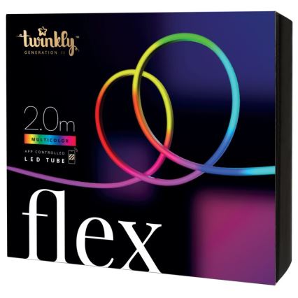 Twinkly - LED RGB Tira regulable FLEX 200xLED 2 m Wi-Fi