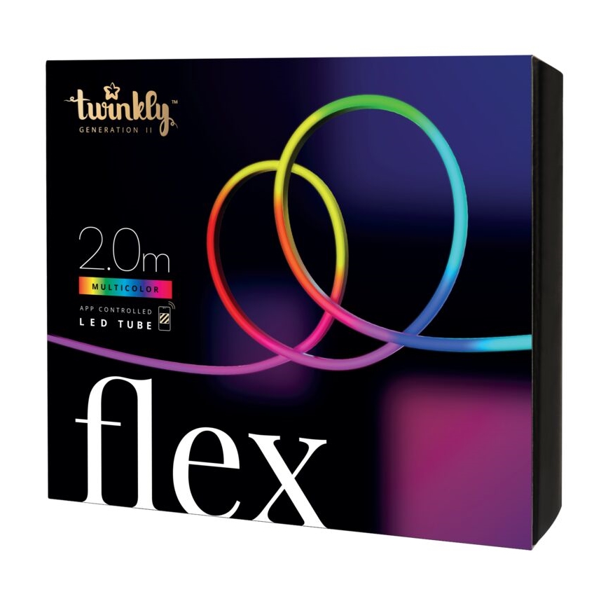 Twinkly - LED RGB Tira regulable FLEX 200xLED 2 m Wi-Fi