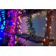 Twinkly - Cortina de Navidad exterior LED RGBW Regulable ICICLE 190xLED 11,5m IP44 Wi-Fi
