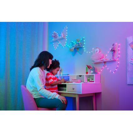 Twinkly - LED RGB Regulable Cinta de Navidad 100xLED 8 m USB Wi-Fi