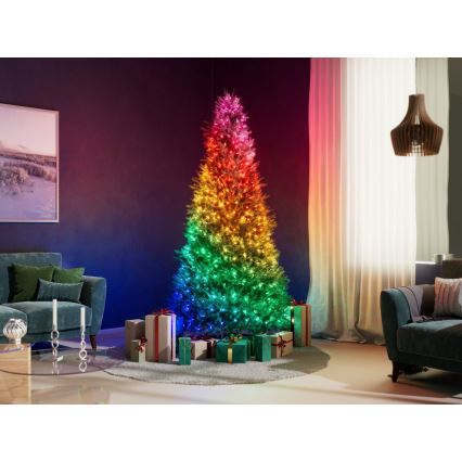 Twinkly - LED RGB Regulable Cinta de Navidad 100xLED 8 m USB Wi-Fi