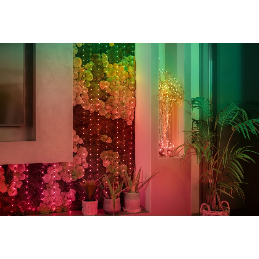Twinkly - LED RGB Regulable Cinta de Navidad CANDIES 100xLED 8 m USB Wi-Fi