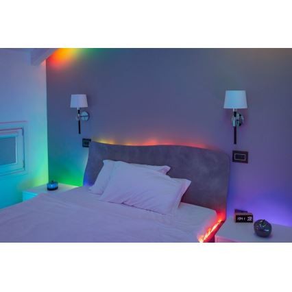 Twinkly TWL100ADP-B - Tira de extensión LED RGB LINE 100xLED 1,5 m Wi-Fi