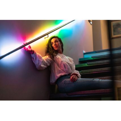 Twinkly TWL100ADP-B - Tira de extensión LED RGB LINE 100xLED 1,5 m Wi-Fi