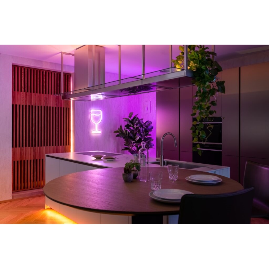 Twinkly - LED RGB Tira regulable LINE 100xLED 1,5 m Wi-Fi