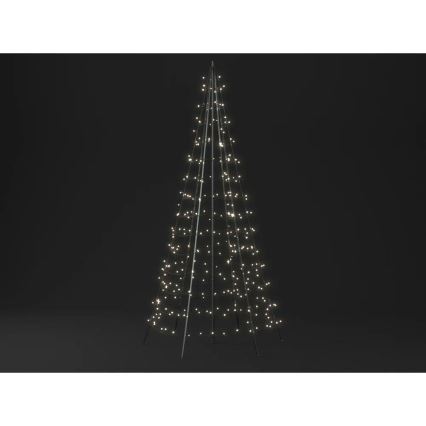 Twinkly - LED RGBW Árbol de Navidad exterior regulable LIGHT TREE 300xLED 2m IP44 Wi-Fi