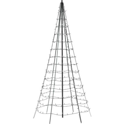 Twinkly - LED RGBW Árbol de Navidad exterior regulable LIGHT TREE 300xLED 2m IP44 Wi-Fi