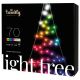 Twinkly - Árbol de Navidad exterior regulable LED RGBW LIGHT TREE 70xLED IP44 Wi-Fi