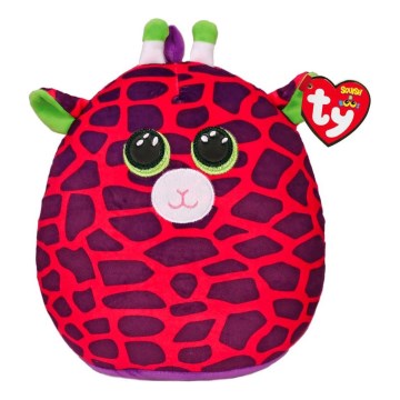 TY - Juguete de peluche Squishy GILBERT jirafa 22 cm