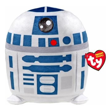 TY - Juguete de peluche Squishy R2D2 Estrella Wars 22 cm