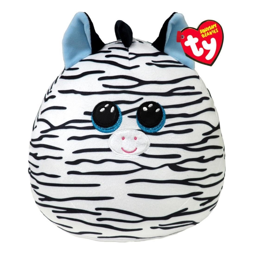 TY - Juguete de peluche Squishy XANDER cebra 22 cm