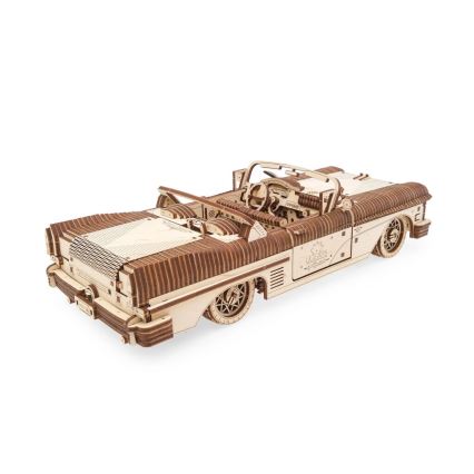 Ugears - 3D puzzle mecánico de madera Cabriolet