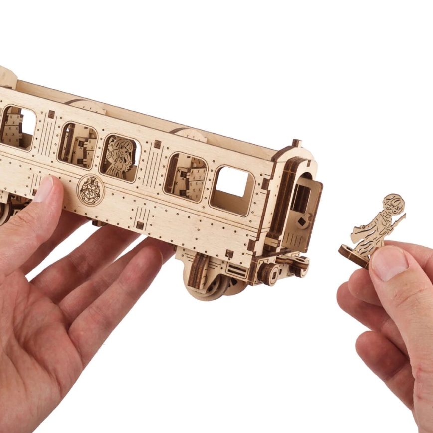 Ugears - 3D puzzle mecánico de madera Harry Potter Hogwarts express