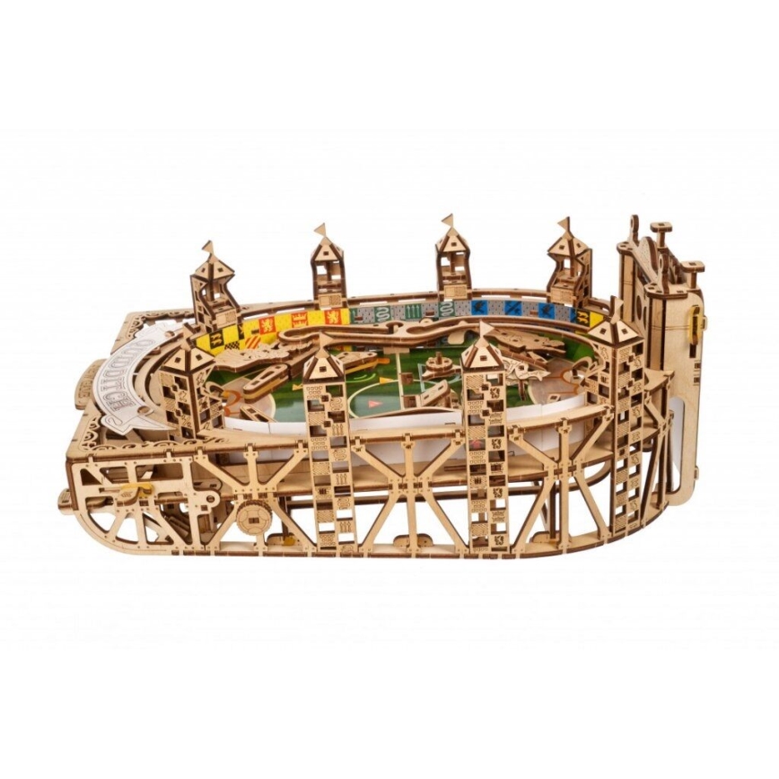 Ugears - 3D puzzle mecánico de madera Harry Potter Quidditch Pinball