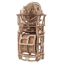 Ugears - 3D puzzle mecánico de madera Mecanismo de relojería con tourbillon