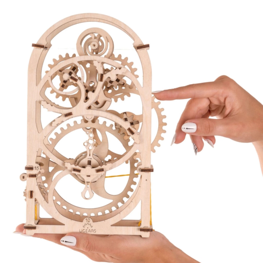 Ugears - 3D puzzle mecánico de madera Mecanismo de relojería