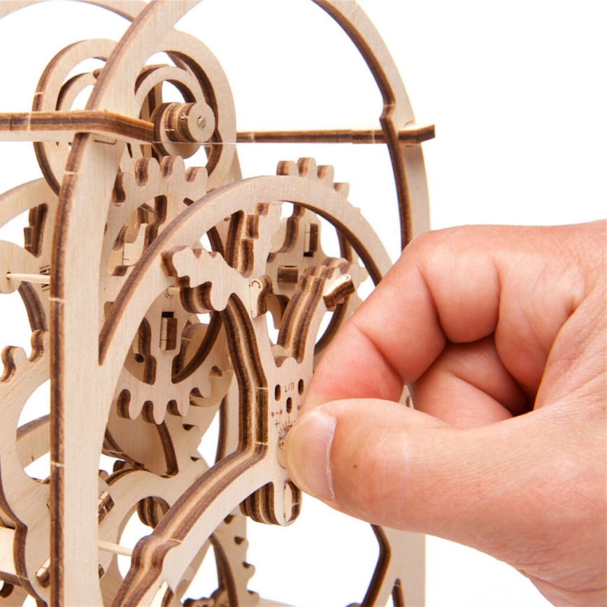 Ugears - 3D puzzle mecánico de madera Mecanismo de relojería