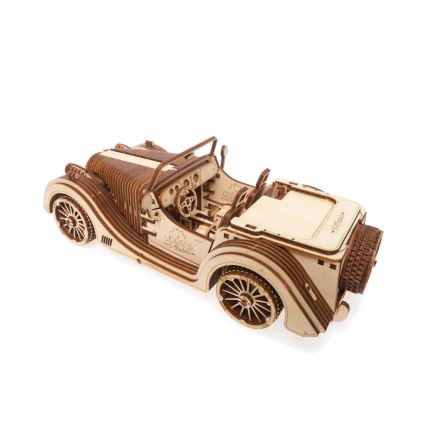 Ugears - Puzzle Mecánico 3D de Madera Coche Roadster