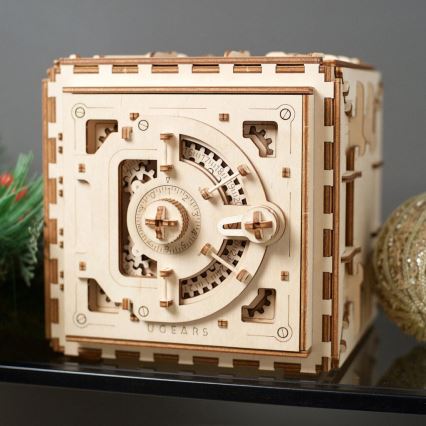 Ugears - Puzzle mecánico 3D de madera Safe