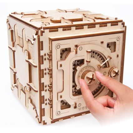 Ugears - Puzzle mecánico 3D de madera Safe