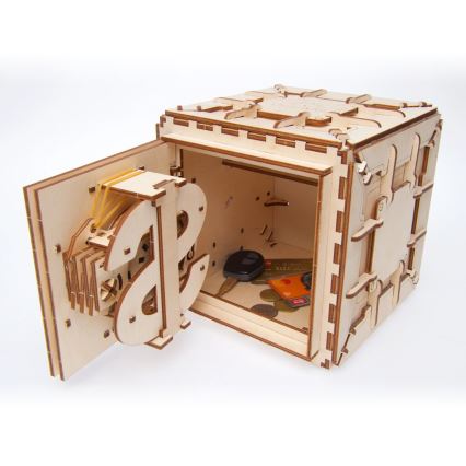 Ugears - Puzzle mecánico 3D de madera Safe