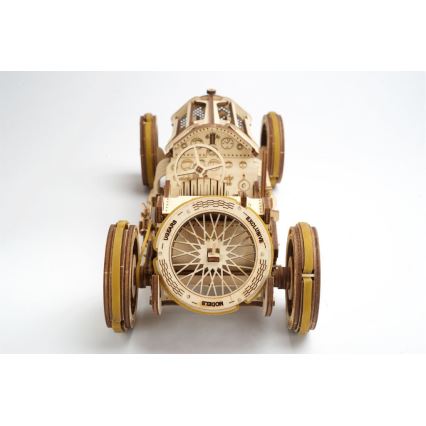 Ugears - Puzzle mecánico 3D de madera U9 Auto Grand Prix