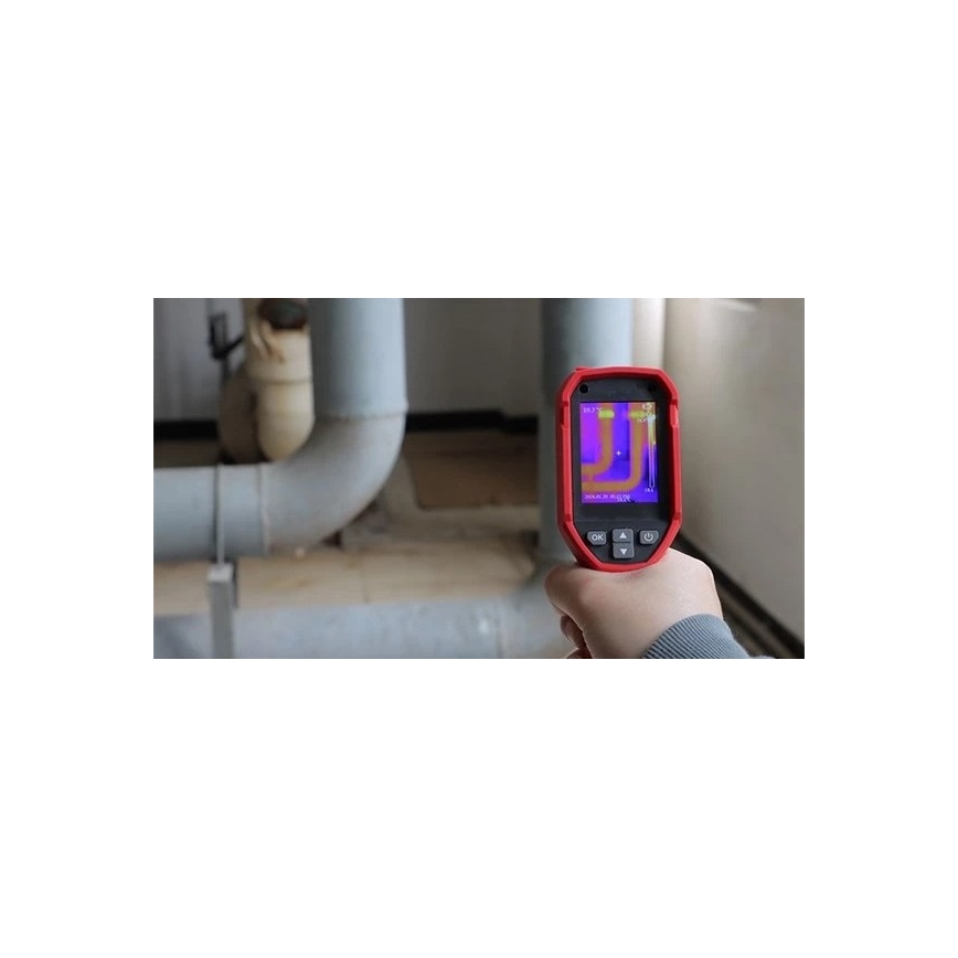 Uni-T - Cámara térmica 5000 mAh 320x240 px 3,6V IP65