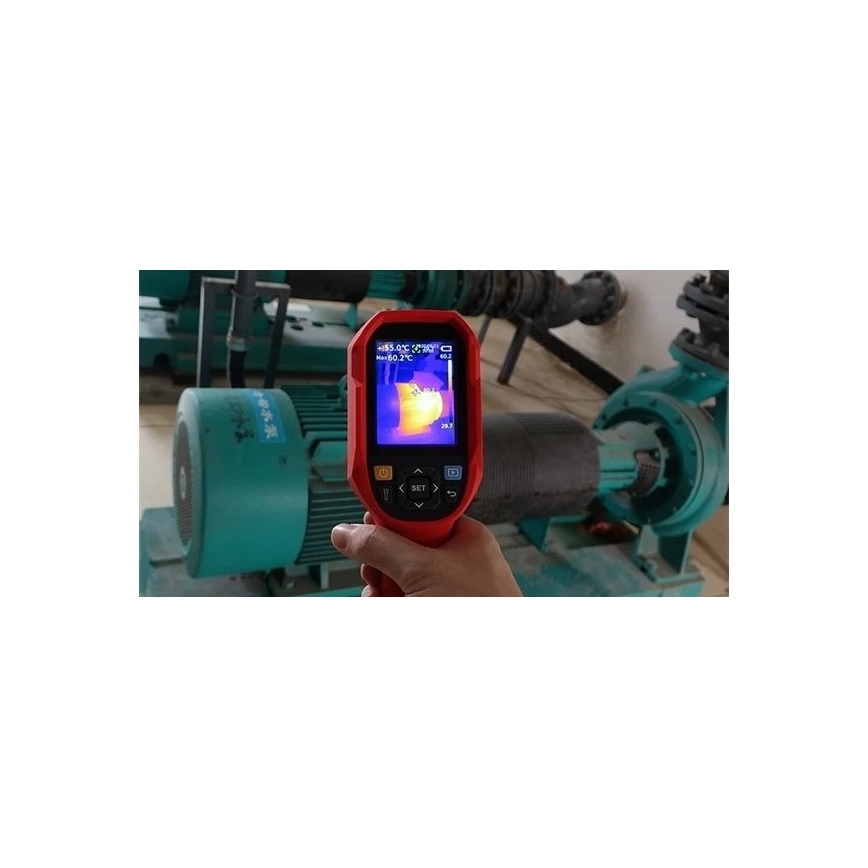 Uni-T - Cámara térmica 5000 mAh 320x240 px 3,6V IP65