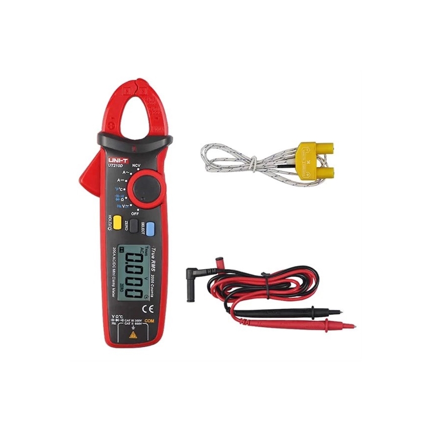 Uni-T - Pinza amperimétrica 2xAAA