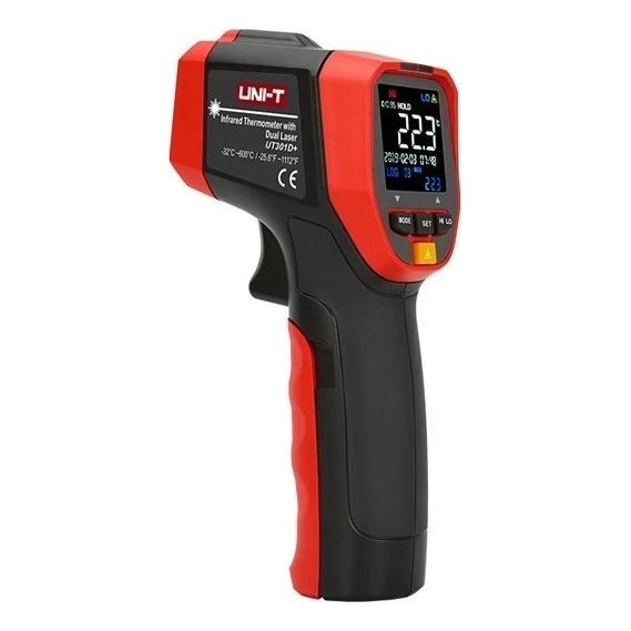 Uni-T - Termómetro infrarrojo sin contacto 1x9V 6LR61 600°C