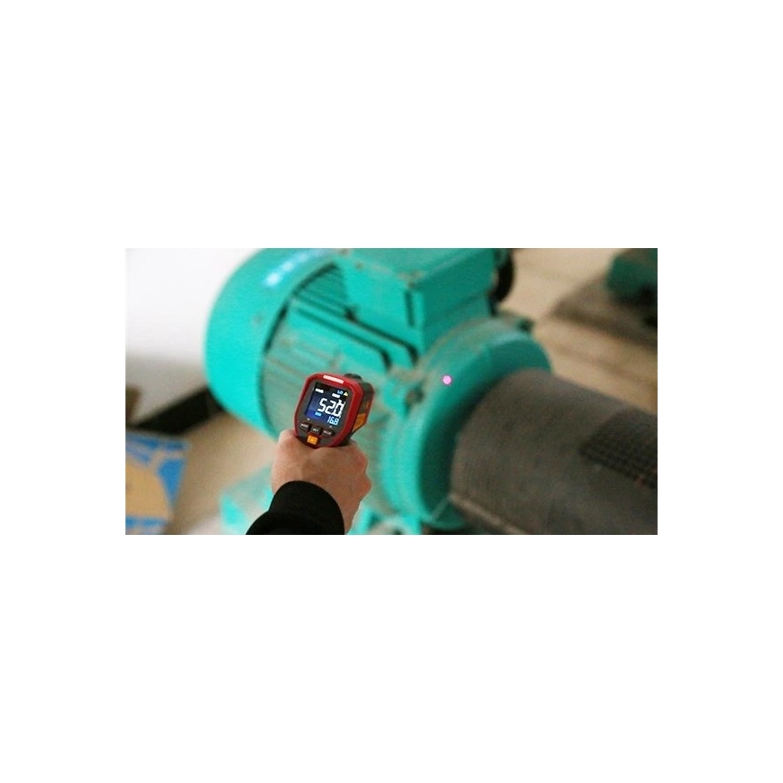 Uni-T - Termómetro infrarrojo sin contacto 1x9V 6LR61 600°C