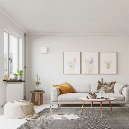 Unidad de recuperación de calor para habitaciones 12W Wi-Fi Tuya + control remoto