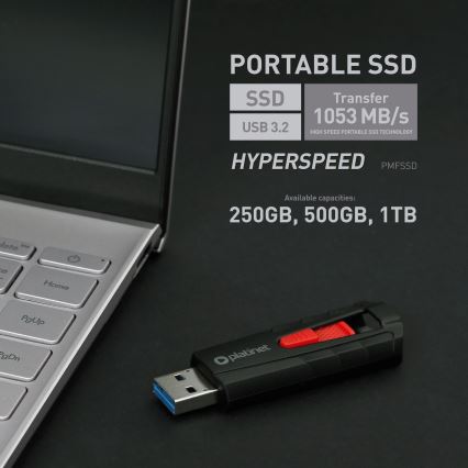 Unidad SSD portátil de 250 GB USB 3.2 Gen2