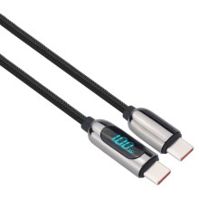 USB-C cable con pantalla 100W 2m
