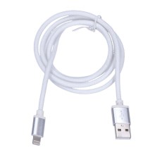 USB cable 2.0 A conector - Lightning conector 1m