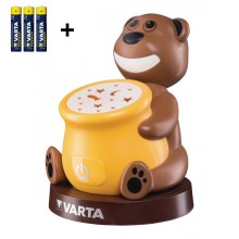 Varta 17501 - LED Proyector infantil PAUL 2xLED/3xAA