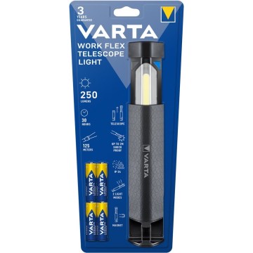 Varta 18646101421 - Linterna LED WORK FLEX LED/4xAA IP54